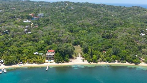Roatan Island At Caribbean, Honduras