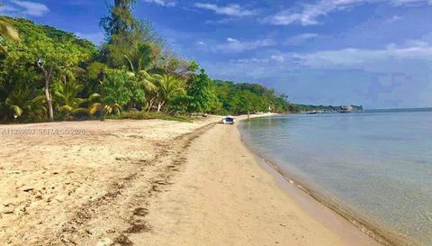Roatan Island At Caribbean, Honduras