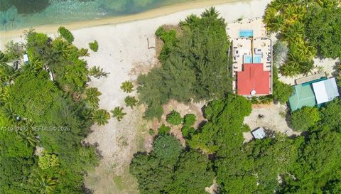 Roatan Island At Caribbean, Honduras