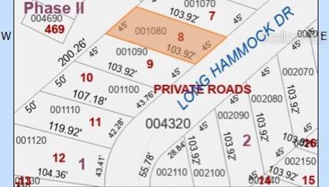 8 LONG HAMMOCK DRIVE