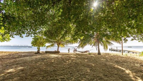 Roatan Island At Caribbean, Honduras