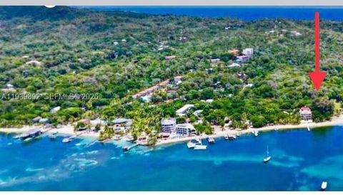 Roatan Island At Caribbean, Honduras