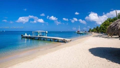 Roatan Island At Caribbean, Honduras